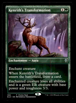 MTG Kenrith's Transformation LP Light Play Throne of Eldraine [1139] - Image 1
