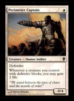 MTG Perimeter Captain LP Light Play Worldwake [1159] - Image 1