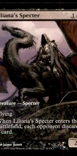 MTG Liliana's Specter LP Light Play DCI Promo [1142] - Image 1