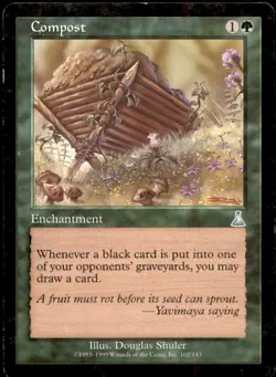 MTG Compost LP Light Play Urza's Destiny [1149] - Image 1