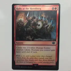 Rally at the Hornburg - Lord of the Rings: Tales of Middle-Earth - MTG - Image 1