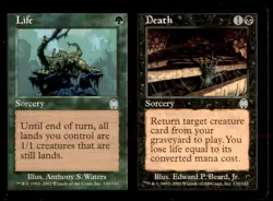 MTG Life // Death LP Light Play Apocalypse [1143] - Image 1