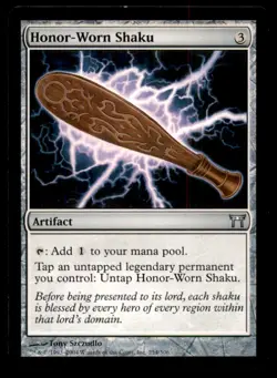 MTG Honor-Worn Shaku LP Light Play Champions of Kamigawa [1118] - Image 1