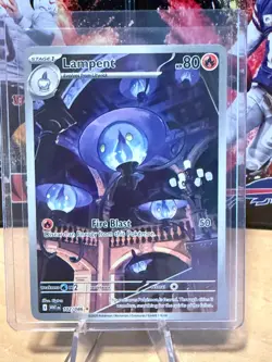 2025 Pokemon SV White Flare WHT EN Lampent Illustration Rare #102/086 - Image 1