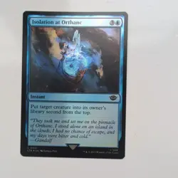Isolation at Orthanc ~ FOIL ~ Lord of the Rings ~ Mtg - Image 1