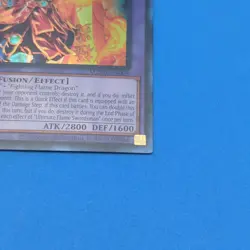 MZMI-EN004 Ultimate Flame Swordsman Super 1st Ed YuGiOh - Image 2