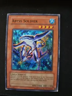 1x Abyss Soldier - CMC-EN001 - Super Rare - Limited Edition YuGiOh - Image 1