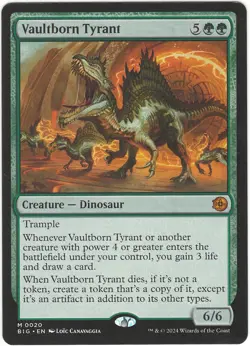 Vaultborn Tyrant Outlaws of Thunder Junction: the Big Score 0020 BIG MTG NM - Image 1