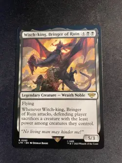 MTG Witch-king, Bringer of Ruin, NM-Mint, #0293 Regular - Image 1
