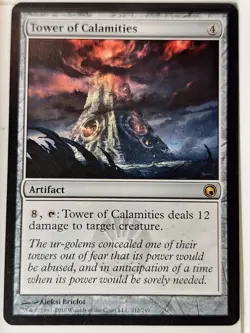 Tower of Calamities - Scars of Mirrodin - Magic the Gathering MTG Nice! - Image 1