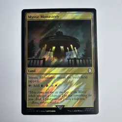 Mystic Monastery Surge Foil #803 NM Universes Beyond Fallout (PIP) MTG - Image 1