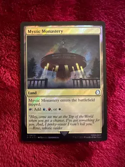 [Surge Foil] Mystic Monastery - UB: Fallout (MTG) [!Near Mint!] [!Pack Fresh!] - Image 1