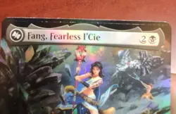 FOIL Extended Art FANG, FEARLESS L'CIE mtg LP Final Fantasy 1 Unc - Image 3