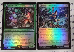 FOIL FANG Fearless I'Cie and VANILLE Cheerful I'Cie mtg Final Fantasy Ragnarok - Image 1
