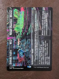 Unholy Annex Ritual Chamber (Borderless) Duskmourn: House of Horror Regular - Image 2