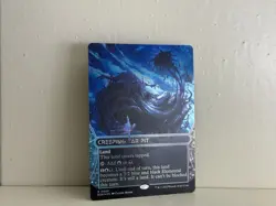 Creeping Tar Pit (0009) Borderless Foil Edge Of Eternities Magic The Gathering - Image 2