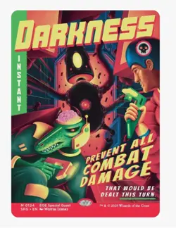 Darkness (Showcase) (Foil) (Borderless) #124 EOE Special Guests Edition NM - Image 1