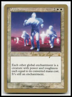 Opalescence 2000 World Championship Decks Magic The Gathering Card - Image 1