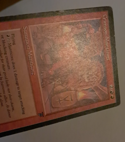Crimson Manticore MP Legends MTG Magic the Gathering - Image 3
