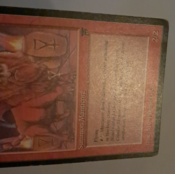 Crimson Manticore MP Legends MTG Magic the Gathering - Image 4
