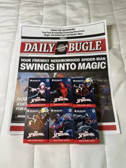 SDCC 2025 Magic the Gathering Card x Spiderman Complete Welcome Deck Set - Image 1