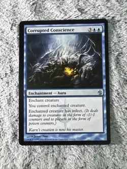 Magic Card - Corrupted Conscience Mirrodin Besieged Regular LP - Image 3