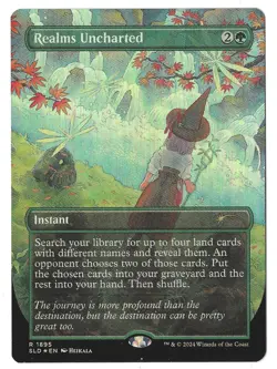 Realms Uncharted 1895 Secret Lair Drop SLD MTG Magic Rare Rainbow Foil - Image 1