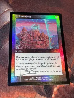 Defense Grid X1 Mtg Foil Urza’s Legacy Nm/Mint - Image 1