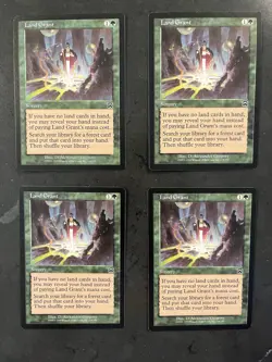 4x Land Grant x4 - Mercadian Masques - MTG Magic - LP Playset - Image 1