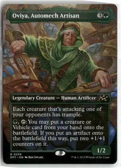 Oviya Automech Artisan Aetherdrift NM Extended Art. Magic MTG - Image 1