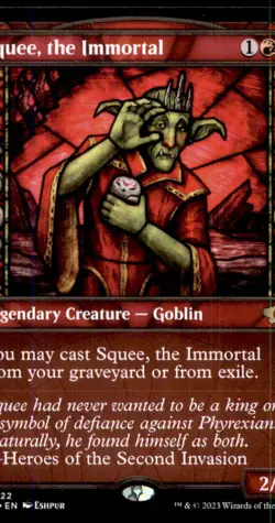 MTG Squee, the Immortal LP Light Play Multiverse Legends [675] - Image 1