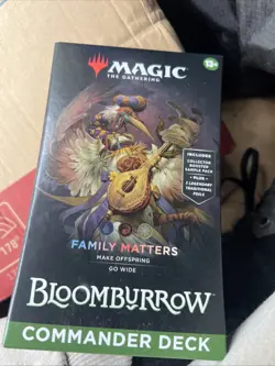 MTG Bloomburrow Family Matters Commander Deck Magic the Gathering SEALED NEW - Image 1