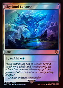 1x Skycloud Expanse, Surge Foil, Fallout, MTG NM - Image 1