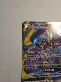 Pokemon TCG Lunala GX Sun & Moon Base Set 66/149 Holo Ultra Rare - Image 5