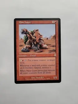 MTG - Mine Layer _ Odyssey Regular Rare #205 - Image 1