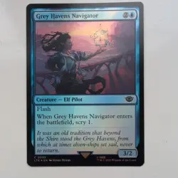 MTG Grey Havens Navigator (Foil) 0053 Lord of the Rings M/NM Free UK P&P - Image 1