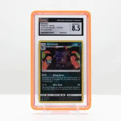 Pokemon Greninja Reverse Holo #117/214 Unbroken Bonds 2019 - CGC 8.5 - Image 1