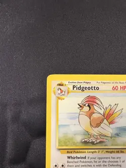 Pokemon TCG Pidgeotto Base Set 22/102 Rare Vintage LP - Image 4
