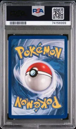 1999 Pokemon Fossil 1st Edition Zubat 57/62 PSA 8 NM-MT - Image 2