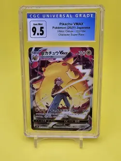 Pikachu VMAX 223 - Pokemon Lost Origin - CGC 10 Gem Mint - Image 1