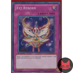 Yugioh Xyz Reborn ORCS-EN076 Secret Rare 1st Edition NM - Image 1