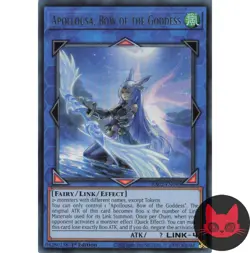Yugioh Apollousa, Bow of the Goddess RA02-EN040 Ultra Rare 1st Edition NM - Image 1