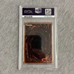 Yu-Gi-Oh 2002 Blue-Eyes White Dragon SDK-001 Ultra Rare Card PSA 3 - Image 2