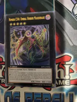 Yugioh Number C104: Umbral Horror Masquerade JOTL-EN056 Ultimate 1st Edition NM - Image 1