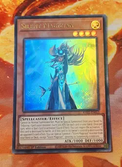 Yu Gi Oh 1st Edition RA02-EN012 Silent Magician Ultra Rare NM+ - Image 1