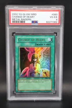 Change of Heart PSA 4! MRD-060 Metal Raiders-Unlimited Edition Unlimited - Image 1