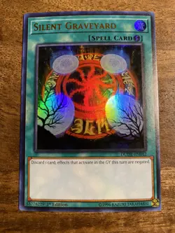 Yu-Gi-Oh! Silent Graveyard DUDE-EN042 - 1st Edition - Ultra Rare - Near Mint! - Image 1