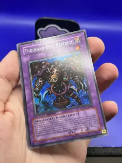 Yu-Gi-Oh! Thousand-Eyes Restrict MC1-EN004 Secret Rare Limited Edition LP - Image 3