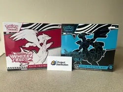 Black Bolt and White Flare ETB - Pokemon TCG New & Sealed - IN HAND - Image 1
