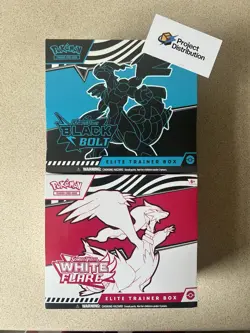 Black Bolt and White Flare ETB - Pokemon TCG New & Sealed - IN HAND - Image 3